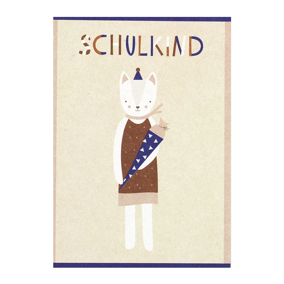 Karte - Schulkind