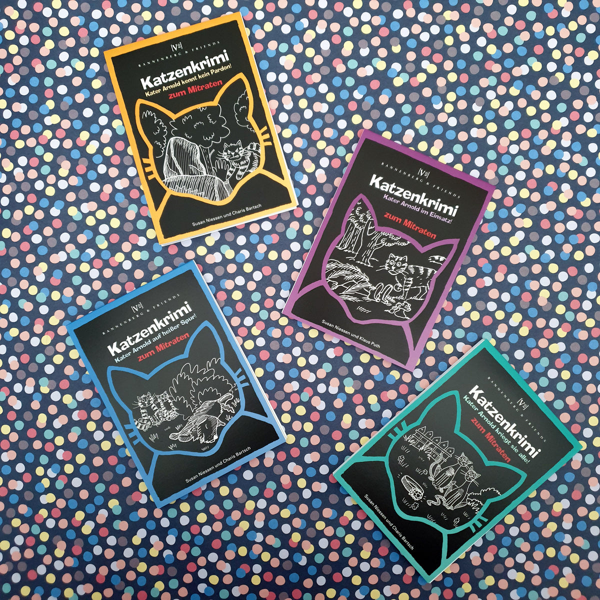 Playtime Blocks - Arnold the Cat in action