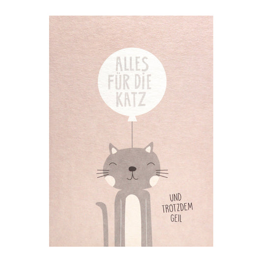 Karte - Alles für die Katz