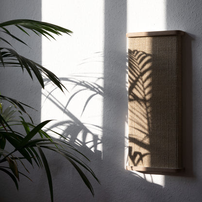 kratzBAR | Sisal Katzen KRATZBRETT für die Wand und Boden - weiß